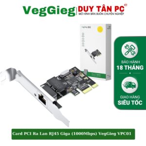 CARD PCI TO LAN RJ45 CHUẨN GIGA 1000M VG VPC01