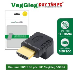 ĐẦU NỐI HDMI BẺ GÓC 90* VEGGIEG VS104