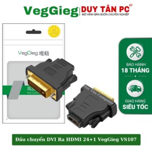 Đầu chuyển DVI(24+1)to HDMI VS107 VEGGIEG