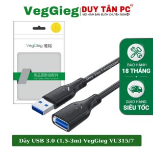 DÂY USB NỐI DÀI 3.0 VEGGIEG VU315 1,5M