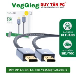 Dây Display port nối dài 1.5m 8K VEGGIEG _VZ620